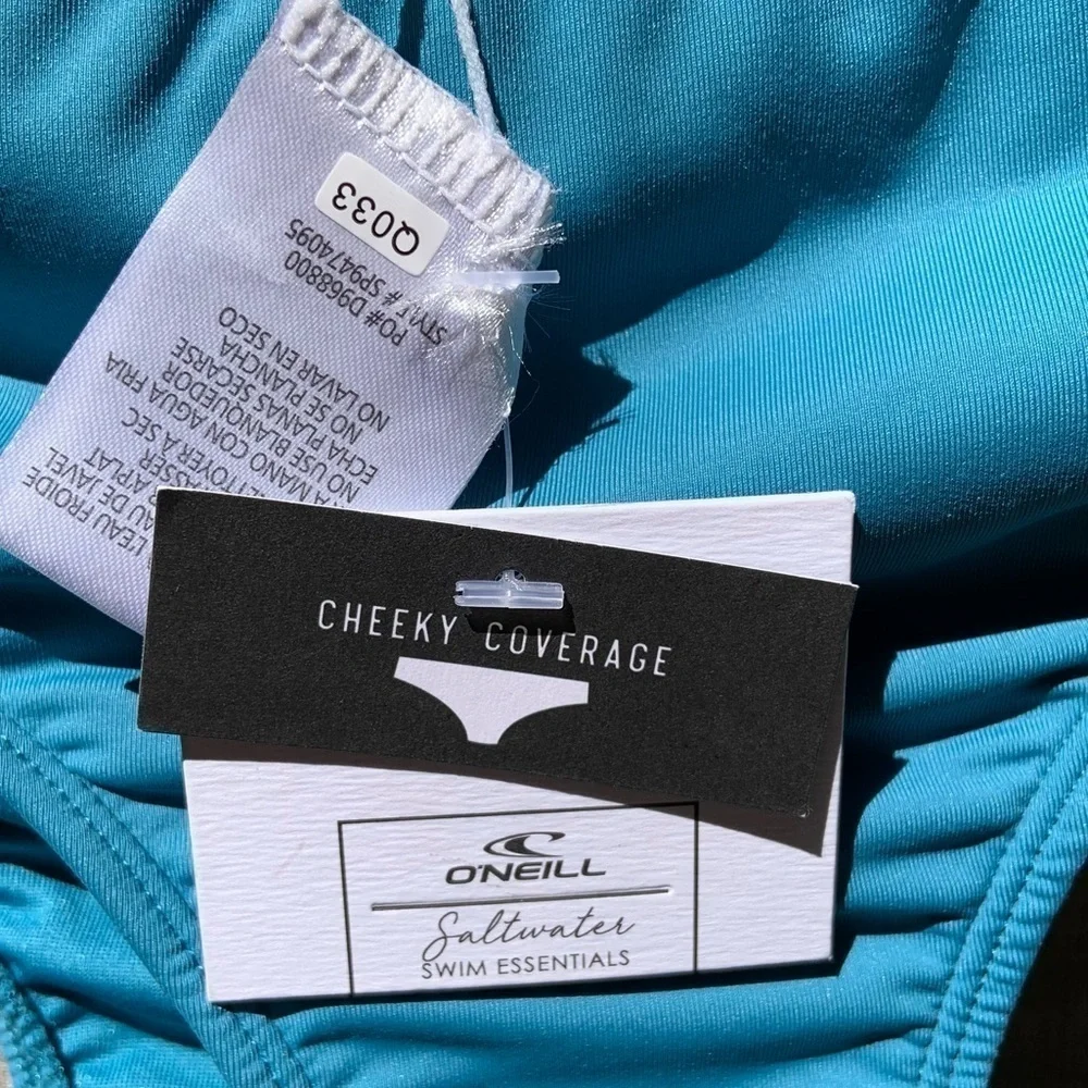 🌻NEW {w tags!} O'Neill Salt Blue Water Solids Hipster Bottoms Size XL